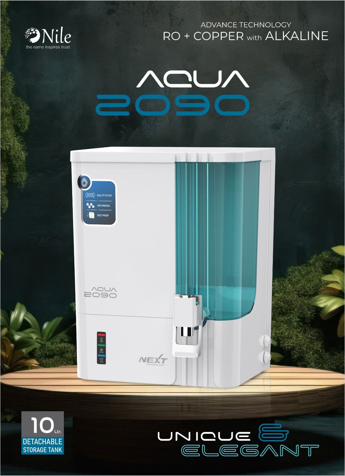 Wall-Mounted Setup RO water purifier on rent in Delhi NCR from ₹399 per month